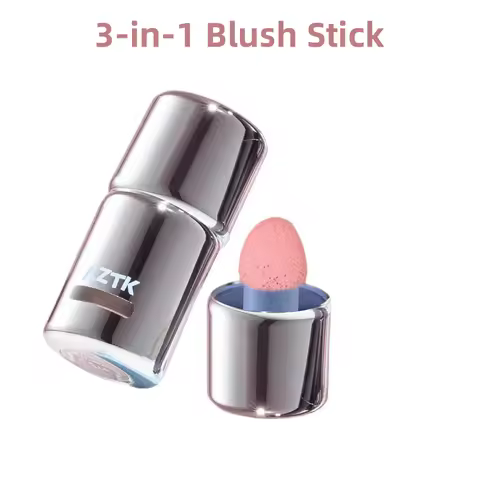 AZTK Liquid Blush Highlighter Contour Stick - Creamy Matte Natural Flush,Face Sculpting & Lifting Ef