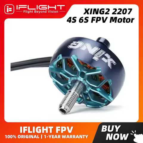 Iflight XING2 2207 1855KV 2755KV 4-6s Brushless FPV Motor With 5mm Shaft RC FPV Drone Multicopter