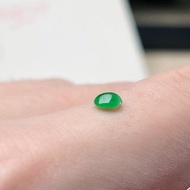 冰種正陽綠翡翠蛋面 | 戒面 | 裸石 | 天然緬甸玉A貨翡翠 | 送禮