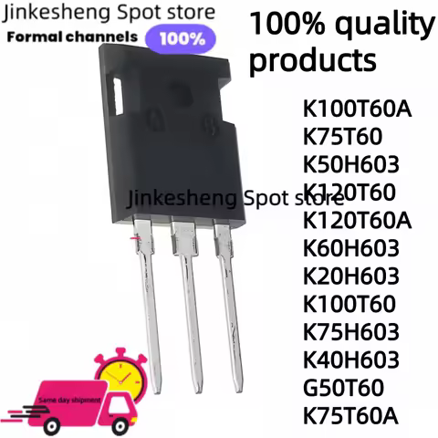5-10pcs new K100T60A K75T60 K50H603 K120T60 K120T60A K60H603 K20H603 K100T60 K75H603 K40H603 G50T60