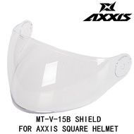 MT-V-15B Helmet Shield Lens Visor For AXXIS Square