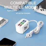 Love 6 USB Port Power Charging Outlet With Long Cord For Home Office Extender