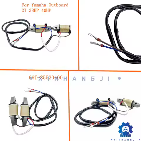 Coil, Charge 66T-85520-00 For Yamaha Outboard Motor 2-stroke 40HP T40 E40 40X M---(T40) ,66T-85520,6