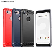 Cases Google Pixel 2 3 4 XL 4A 5 7 PRO 7A 8A Phone Case Brushed texture Soft Silicon Matte Anti-drop Back Cover