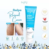 BRIGHTY Swipe Removal Cream Underarm Waxing 40g - Permanent Hair Removal Sugar Wax Hair Trimmer
