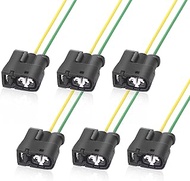 6PCS Ignition Coil Connector Plug SSCP-1JZ 4A-GE 2JZ-GE Fit for Toyota Supra Equivalent replacement 