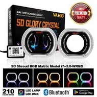 I7-O-3.0-WRGB - PREMIUM Shroud 5D RGB Matrix 210 Mode Vahid BrandOriginal Model i7-O-3.0-WRGB | Not 