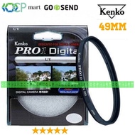 49Mm Digital Kenko Pro 1 UV Filter For Canon 15-45mm 50mm STM Sony 50mm