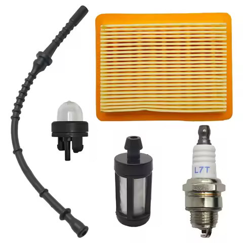 Air Fuel Filter Spark Plug For Stihl FS120 FS200 FS250 FS300 FS350 FS400 FS450 String Trimmer Engine