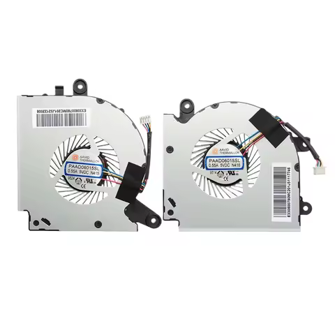 Replacement Laptop CPU / GPU Cooling Fan for MSI GF75 Thin 8RC 8RD 9SC 9SD MS-17F3 PAAD06015SL N415 