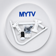 ODU Antenna MyTv Original Antenna Luar Dish Antena ODU MyTv Ori 67CM Antena Baru MyTv Decoder Combo 