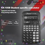 AMBER Science Calculator, 10-Digit Plastic Math Calculator, Professional Portable Cute Function Calc