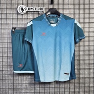 Đồ Đá Bóng Không Logo Pan Xanh Cổ Vịt - Áo Thể Thao Beyono Mới