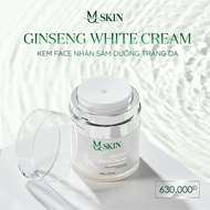 Combo Kem Face Nhân Sâm MQ SKIN và Serum Căng Bóng Da MQ SKIN chính hãng 100%