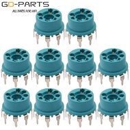 7pin Plastic Vacuum Tube Socket Valve Base for B&W 6J1 6Z4 6X4 12AE6 6AT6 6BK6 12AV6 12BU6 6AQ6 6066