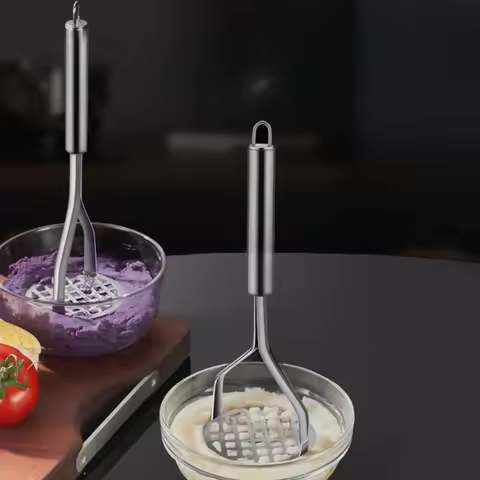2026 New Stainless Steel Manual Fruit Potato Ricer Garlic Masher Creative Potatoes Pumpkin Sweet Pot