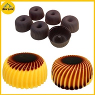 NewLook  Silicone Caramel Pudding Cupcake Muffin Donut Mold For Caramel Pudding Jelly Pastry Cake De