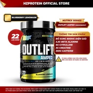 OUTLIFT AMPED High-Stim Pre-Workout Tăng Sức Mạnh Tập Luyện (22 Lần Dùng)