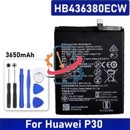 HB436380ECW for Huawei P30 3650mAh mobile phone battery + tools