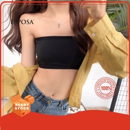 ESPOSA Women Simple Women Wide Elastic Band Bandeau tube top Seamless Tube Bra