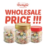 🔥wholesales🔥[SP8080]H119 x W107mm PET jar bottle plastic container biscuit jar biskut container 饼干罐 