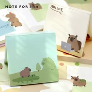 Capybara Series Memo Note Paper for Planner Bujo Journal School College