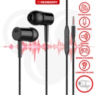 Headset D21 stereo XTRA BASS music telfon gaming daily earphone with microphone original