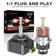 3D D1S D3S LED Canbus Headlights Bulbs For Lens D2S D4S 360 LED HID Xenon Turbo Car Light Auto Lamp 