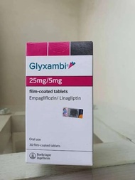 Glyxambi 25mg isi 30tablet perbox exp terbaru