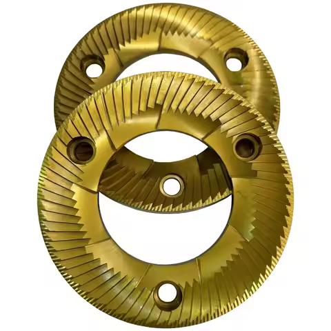 DC53 98mm Coffee Grinder Machine Flat Wheel Burr Blade for Mahlkonig EK43 Replacement Improvement Re