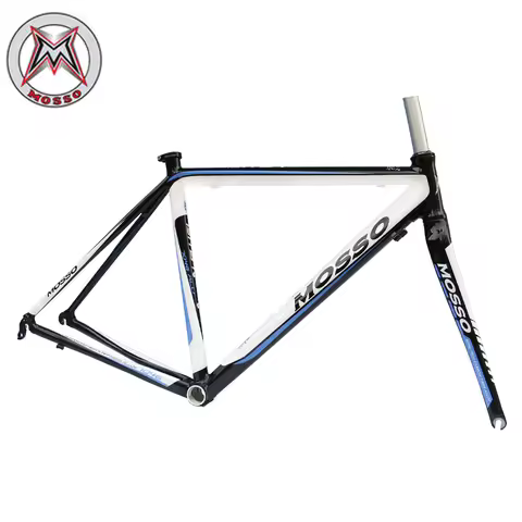 700C MOSSO 791TCA Alu7046 Road Bike Frame With Carbon Front Fork Ultra-light Frameset 44/47/50/53cm 