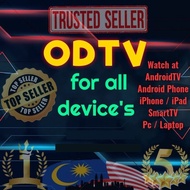 ODTV ANDROID/IOS/SMARTTV IPTV