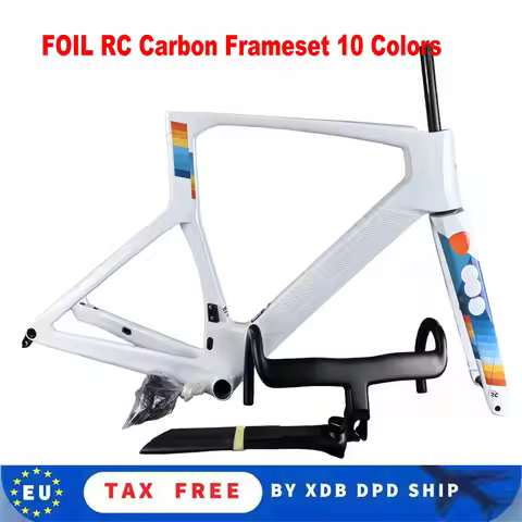 T1000 Carbon Road Bike Frame Disc Brake FOIL RC Carbon Bicycle Frameset Carbon Road Frames DPD BB386