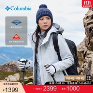 Columbia哥伦比亚户外24秋冬新品女银点三合一防水冲锋衣夹棉滑雪服WR7396 031修身版型 L(165/88A)