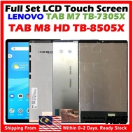 ORl NGS Brand Full Set LCD Touch Screen Compatible For LENOVO Tab M7 TB-7305X / Tab M8 HD TB-8505X