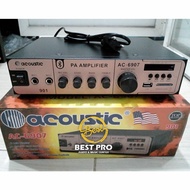 Amplifier KARAOKE ACOUSTIC 6907 901 (BROADCASTING Amp) ORIGINAL