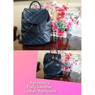 Aylesbury Ladies Backpack (Fully Leather) 10.10 SALE (01 - 10 OCT 2021)
