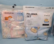 現貨 韓國正版 SPAO Muzik Tiger 睡衣 馬鈴薯熊 情侶睡衣 老虎 長袖套裝 長袖睡衣 小熊上衣 休閒長褲