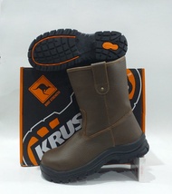 Sepatu Safety Krushers / Texas Brown,Sepatu pelindung kerja ( Steel Toecap )