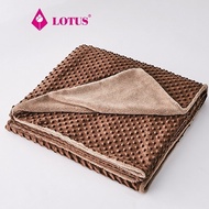 LOTUS ผ้าห่มรุ่น Eco Fur ป้องกันโรคภูมิแพ้ ส่งฟรี L-ECO-06 Gray One