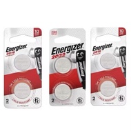 ENERGIZER 3V Lithium Battery CR 2032/CR 2016/ CR 2025 ( 2pcs Card ) 100%Original