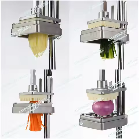 Potato Chip Machine Potato Chip Shredder Vertical Manual French Fries Cutting Machine Potato Cutting