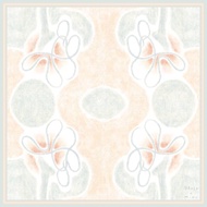 Take a line for a walk ผ้าคลุมคอลแลป N Able x mimi ภาพวาดลายธรรมชาติ เนื้อผ้าพรีเมี่ยมนุ่มสบาย [N Ab