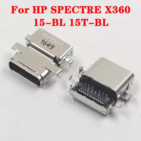 1-20pcs NEW DC Jack USB Type-C Charging Port For HP SPECTRE X360 15-BL 15T-BL Laptop Connector Socke