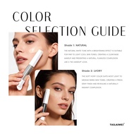 Hot-selling Two-in-One Color-changing Foundation Stick Triangle Rotatable Non-stick Powder Light Thi