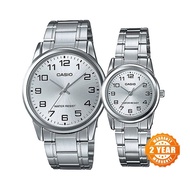 {2YEARS WARRANTY} Original Casio Couple MTP-V001D-7B LTP-V001D-7B Watch V001D-7B MTP-V001D LTP-V001D