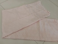 kain batik dobi polos warna ungu taro