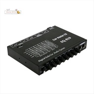 EQ-819 Multifunctional Car Equalizer Multifunctional Car Audio EQ Tuning Crossover Amplifier Paramet