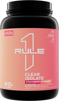 Rule 1 Proteins Clear Isolate - 1.52 Lb (27 Servings)  เวย์โปรตีนไอโซเลท รสผลไม้ เพิ่มกล้ามเนื้อ ลดไ