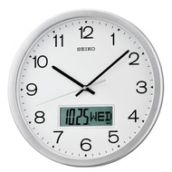 Seiko QXL007SN LCD Calendar Office Wall Clock QXL007S